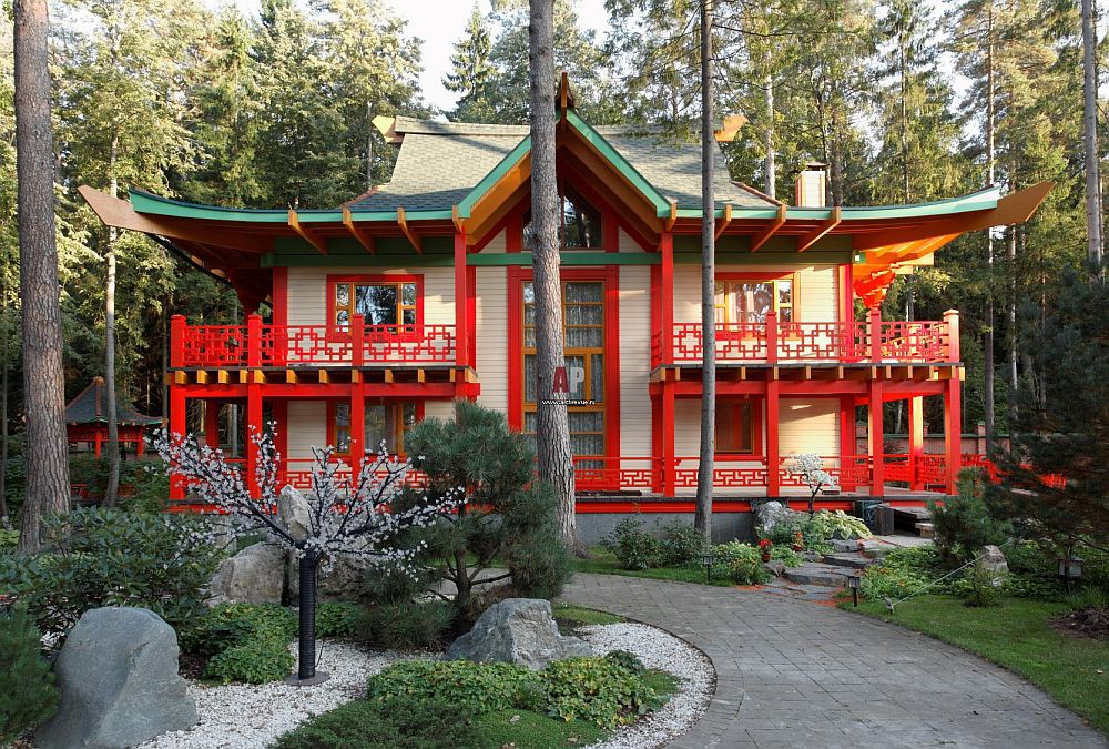 Как выглядит и как устроен японский загородный дом?